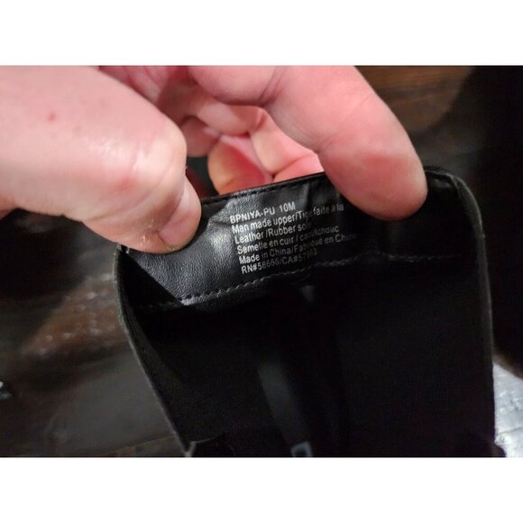 BP Niya Black Lug Sole Chelsea Boots/Sz. 10M - Picture 10 of 11